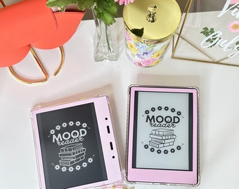 KINDLE LOCKSCREEN Mood Reader (digital product) light and dark mode