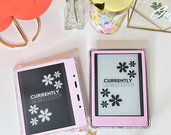 KINDLE LOCKSCREEN Currently Reading (digital product) light and dark mode