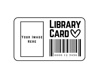 KINDLE LOCKSCREEN Custom Library Card (digital product)