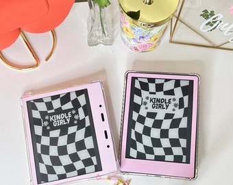 KINDLE LOCKSCREEN Kindle Girly Notebook (digital product) light and dark mode