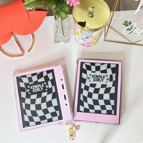 KINDLE LOCKSCREEN Kindle Girly Notebook (digital product) light and dark mode