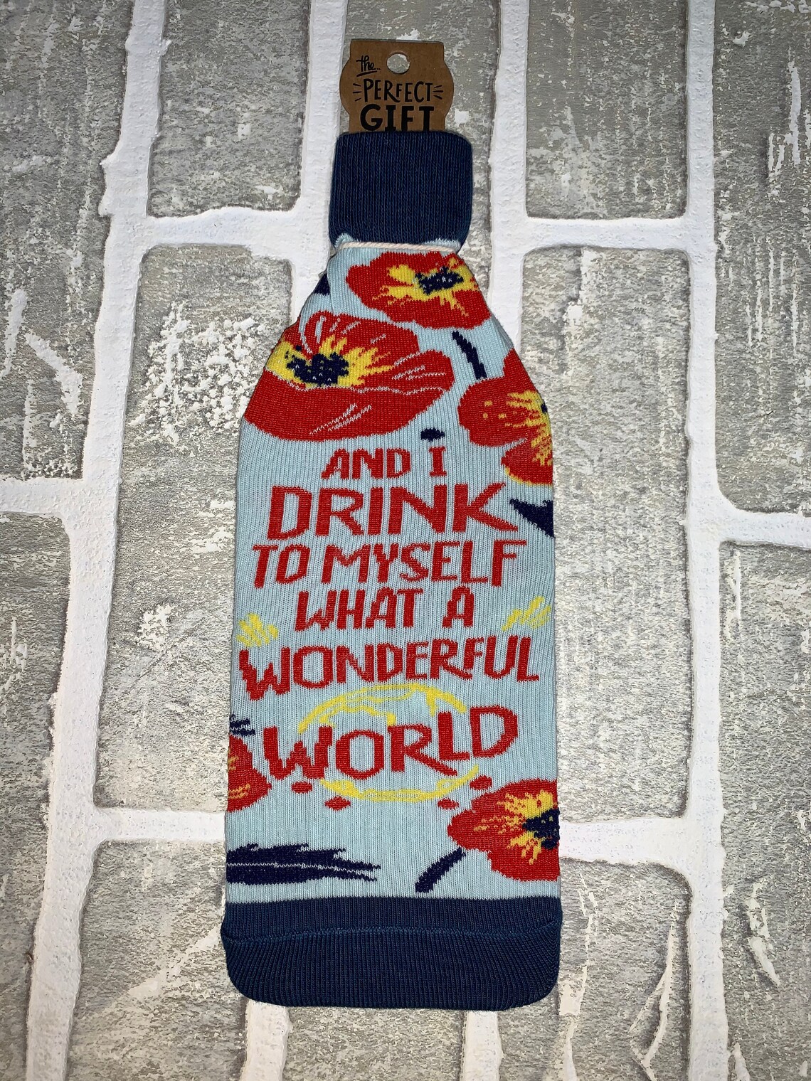 Wine bottle socks Etsy