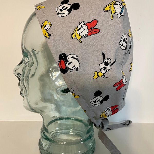 Mickey and Friends Disney Character Traditional Surgical Scrub Cap