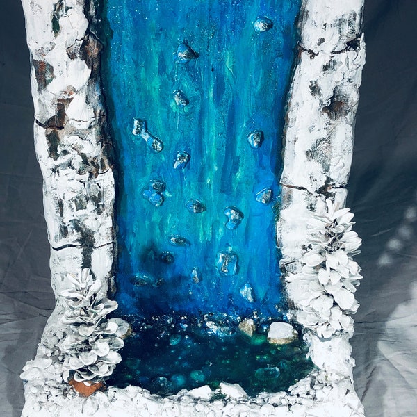 Waterfall Sculpture Etsy