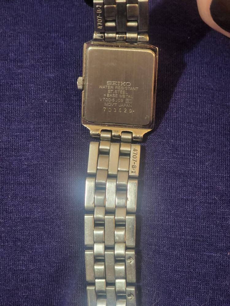 Vintage Seiko Quartz Watch. - Etsy