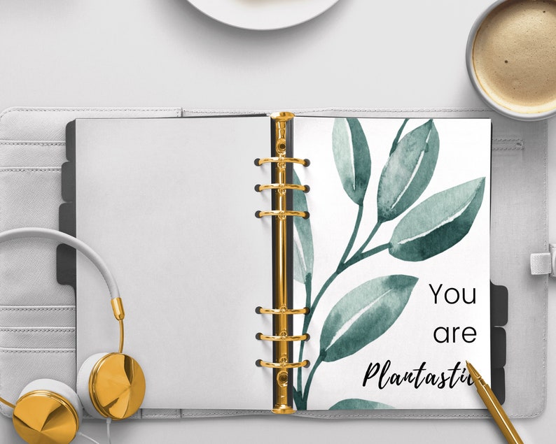 A5 Planner Dashboard Printable Planner Divider Minimalist - Etsy Hong Kong