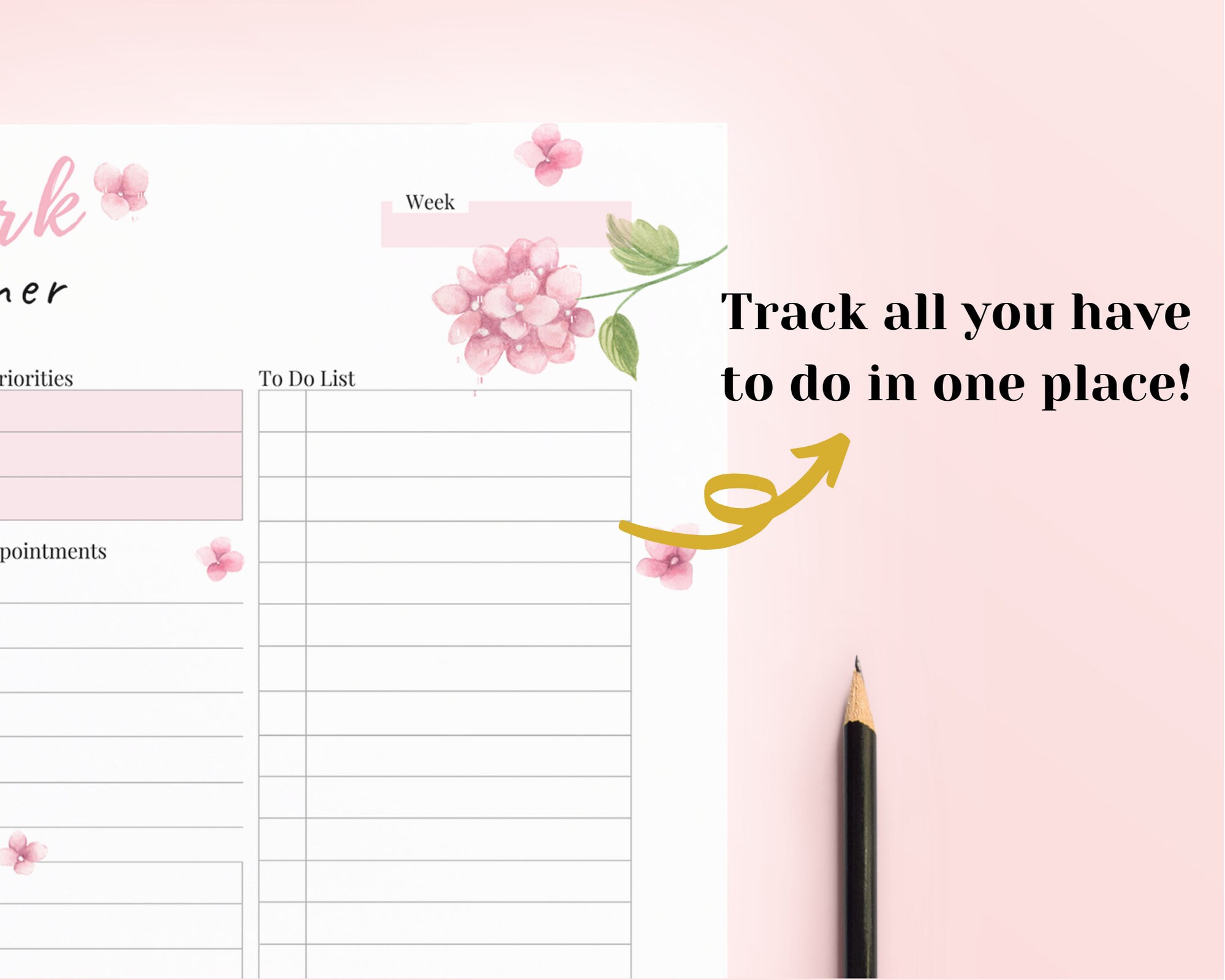 Work Planner Printable Weekly Work Schedule Productivity - Etsy Hong Kong