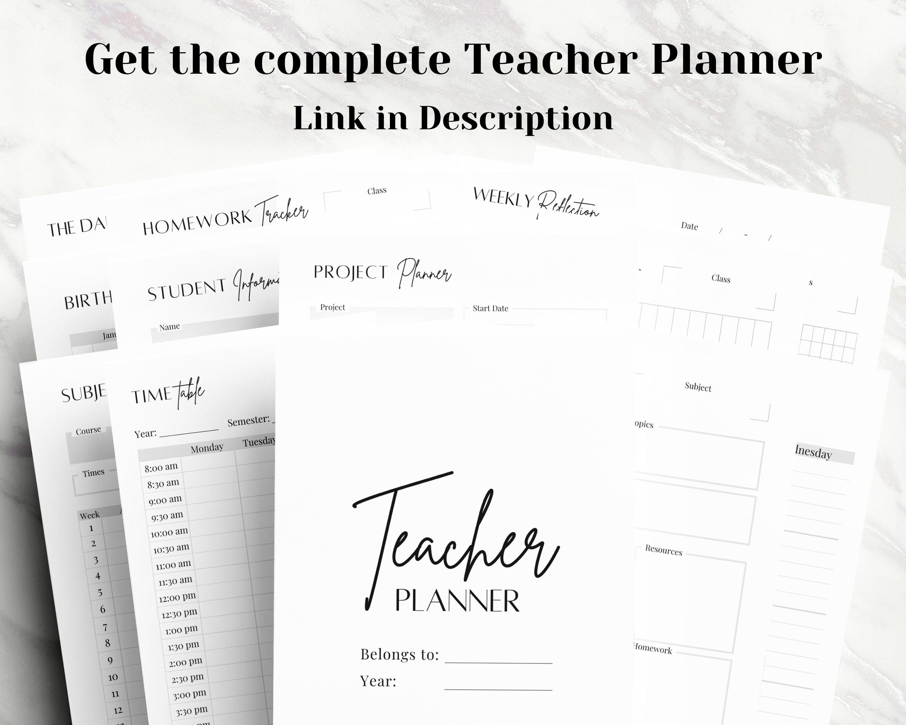school lesson planner school lesson planner
