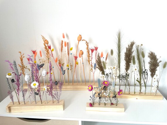Blumen-Sammelbrett Aus Holz – Kreatives DIY-Brett Zum Arrangieren Von Blüten & Blättern, Natur-Projekt