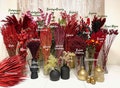 Dried flowers red burgundy Lagurus Ruskus Phalaris Glixia Broom Eucalyptus red flowers wedding gift DIY table decoration Christmas Mother's Day