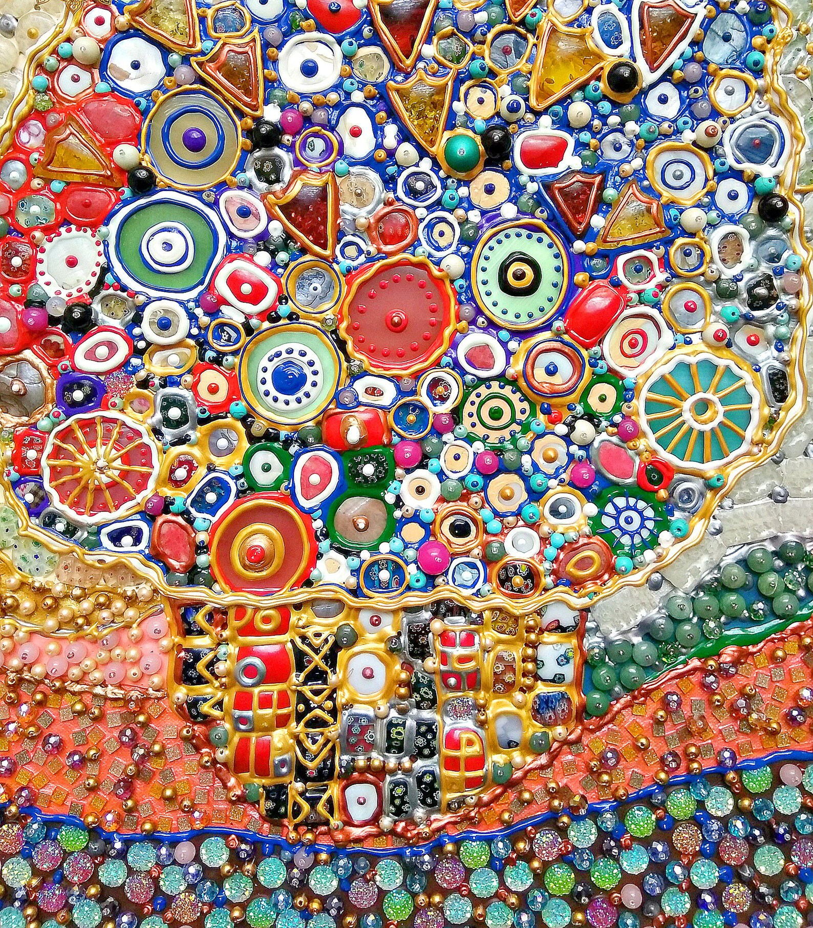 Mosaic wall art Murano glass Mosaic Murano glass art Etsy