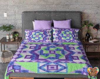 Wzór na kołdrę Serendipity Block: DIY Home Deco (do pobrania w formacie PDF)