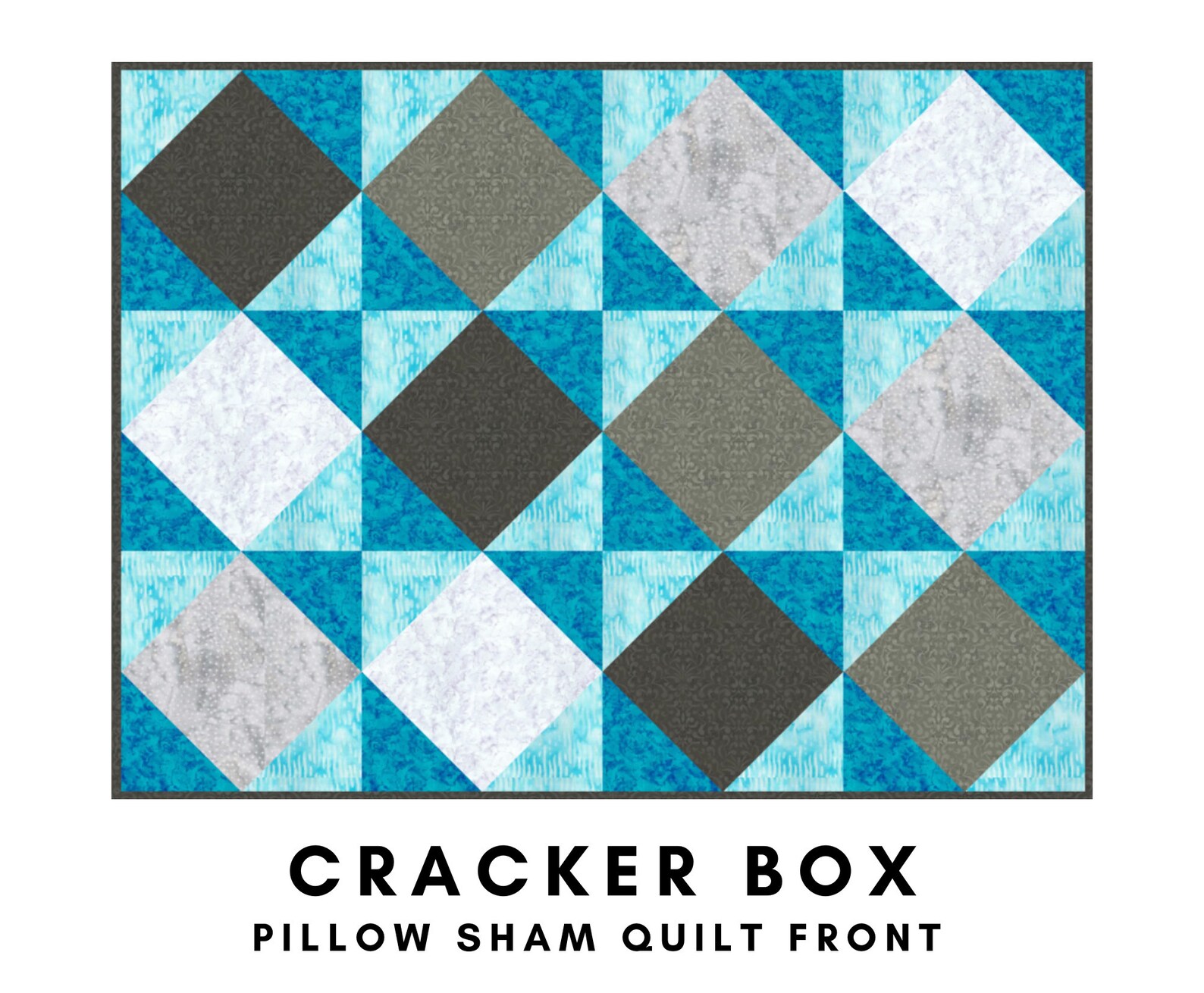 Cracker Box Quilt Block Downloadable Pdf Quilt Pattern Etsy