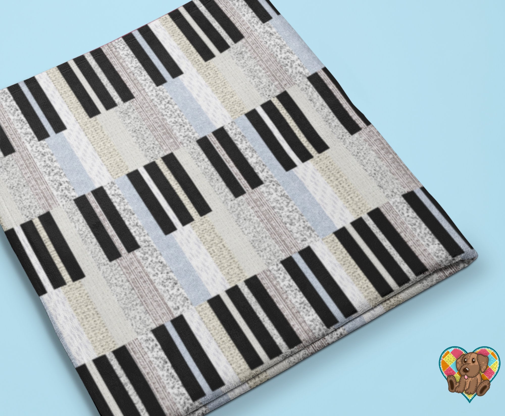 Piano Keys Quilt Block Pattern Downloadable PDF Quilt Etsy