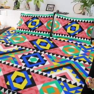 Aztec Quilt Pattern: Native American Tribal Design (PDF Downloadable Pattern