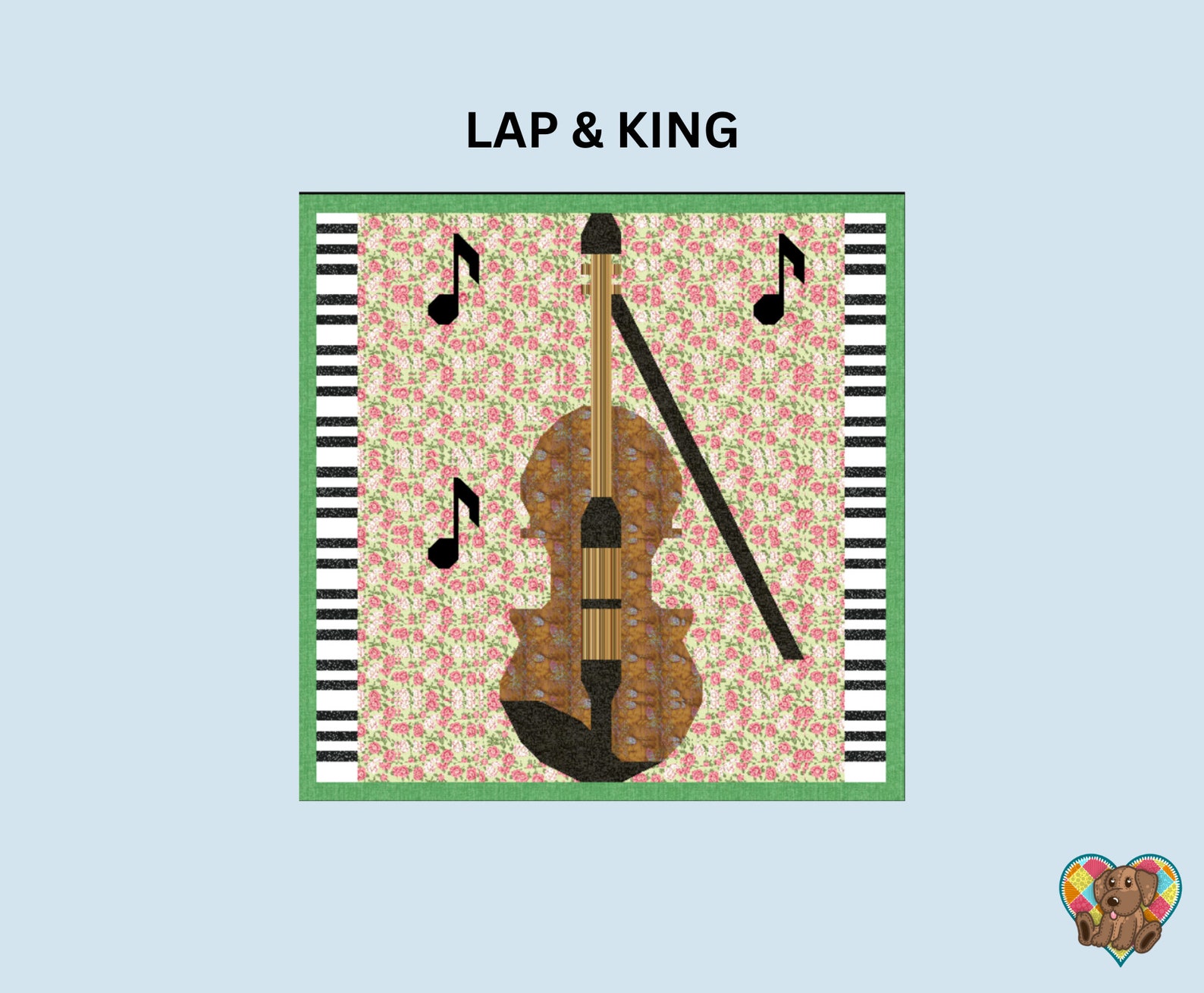 Violin Music Quilt Block Pattern Pdf Violin Quilt Pattern Pdf Violin