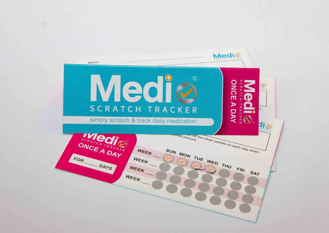 Trackcap Medication Medication Tracker - 6 Pack - Etsy UK