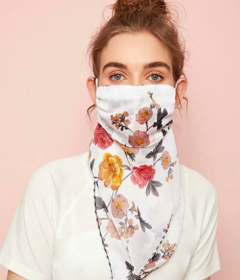 Gesicht Maske Schal Etsy