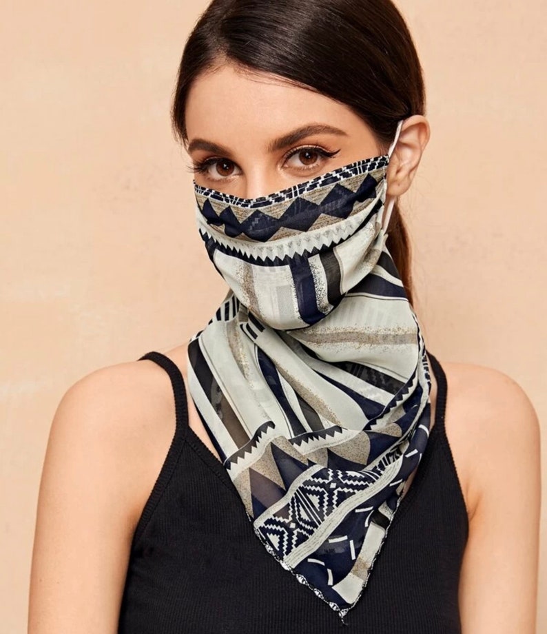 Face Mask Scarf 