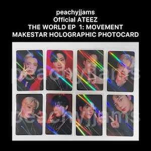 Ateez Makestar Pc - Etsy