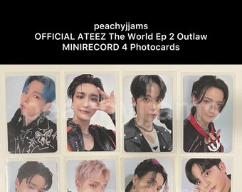 【MINIRECORD LD 2.0】ATEEZ ソンファ ヨサン トレカ MINIRECORD LD 2.0】ATEEZ ソンファ ヨサン トレカ MINIRECORD LD 2.0