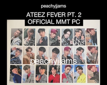 ATEEZ ZERO FEVER Pt 2 Official Photocard Pre-order POB MMT