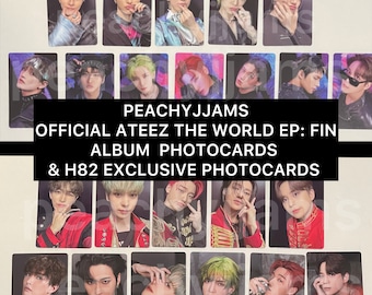 Ateez Fansign Chocolate Ver Photocards -preorder - Etsy