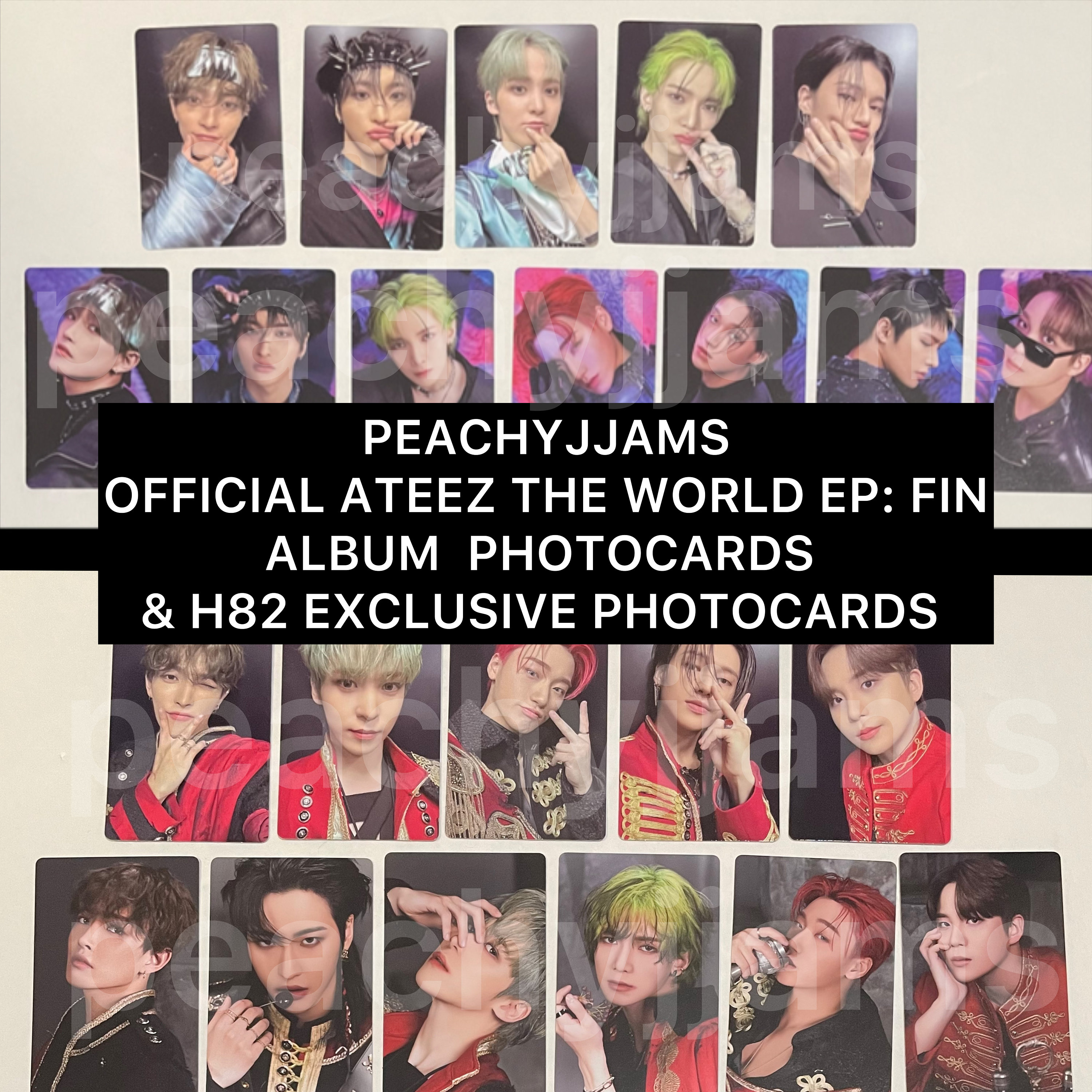 メーカー直売所 Hello82 Ateez - Etsy アイドルグッズ