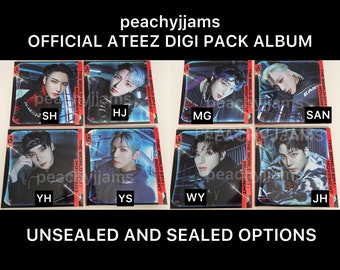 Official Ateez the World EP 1: Movement KPOP Album Digi Pack