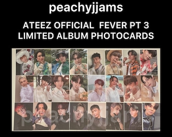 Ateez Fanmeeting Dawn:26 Photocards -preorder - Etsy