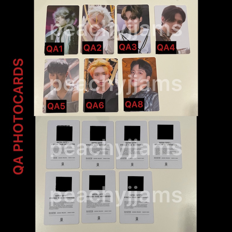 Official ATEEZ Spin off from the Witness POCA Album KPOP Photocards Hongjoong Seonghwa Yunho Yeosang San Mingi Wooyoung Jongho zdjęcie 3