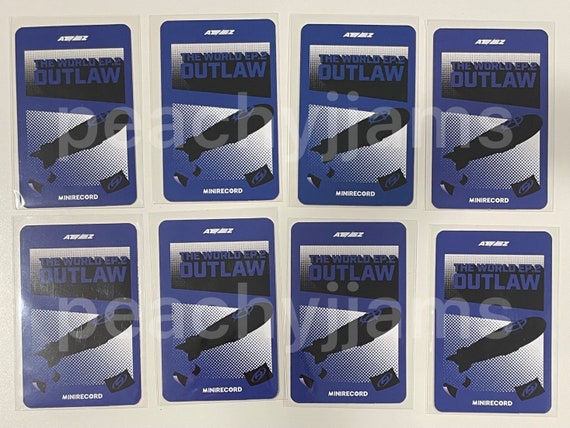 ATEEZ OUTLAW minirecord 特典 8枚セット ATEEZ - [THE WORLD EP.2 : OUTLAW] 日本公式輸入盤販売決定