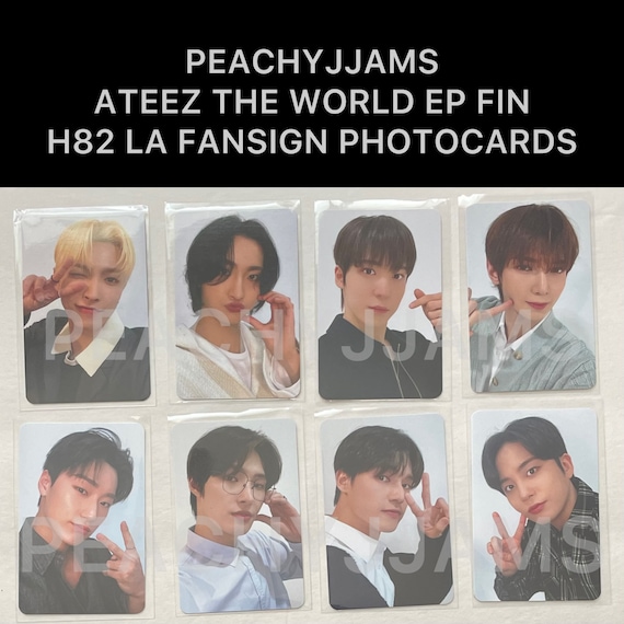 ATEEZ Will withfans トレカ　ホンジュン ATEEZ Will withfans トレカ ホンジュン - メルカリ