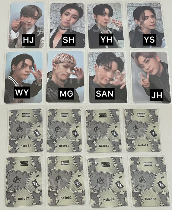 Official ATEEZ Ep 2 the Movement Outlaw HELLO 82 LA Fansign