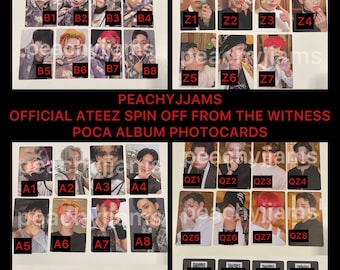 Official Ateez Fever PT. 2 MMT Album PCS Photocards