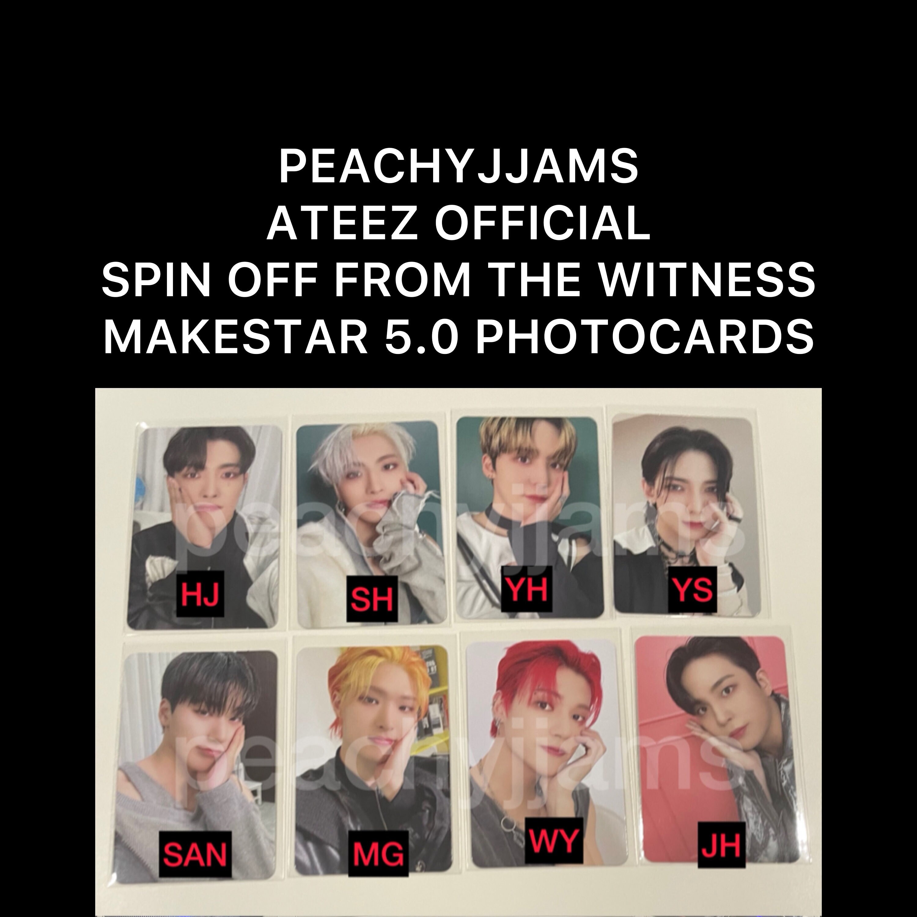 Ateez Spin off From the Witness Album - Etsy