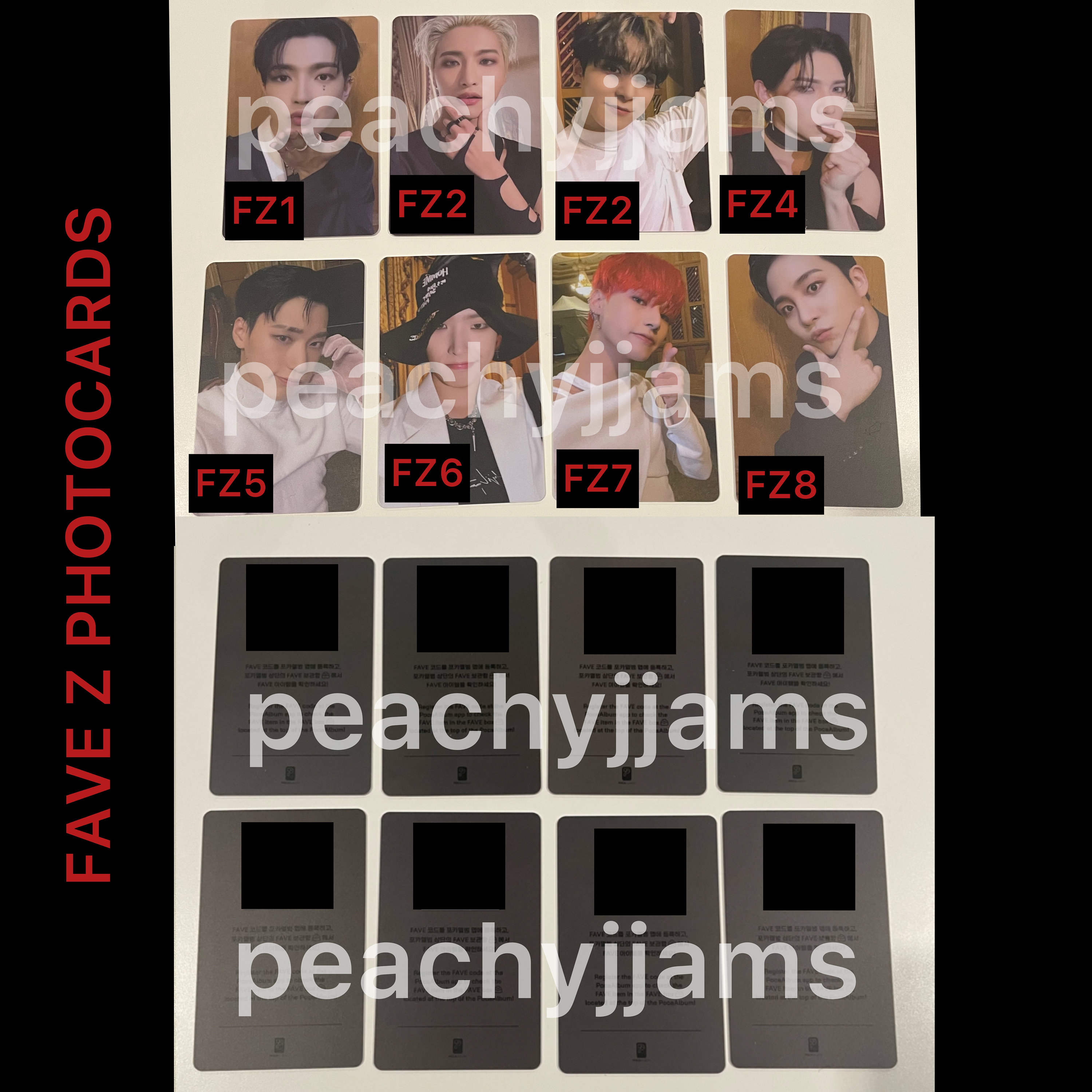 Official ATEEZ Spin off From the Witness POCA Album KPOP