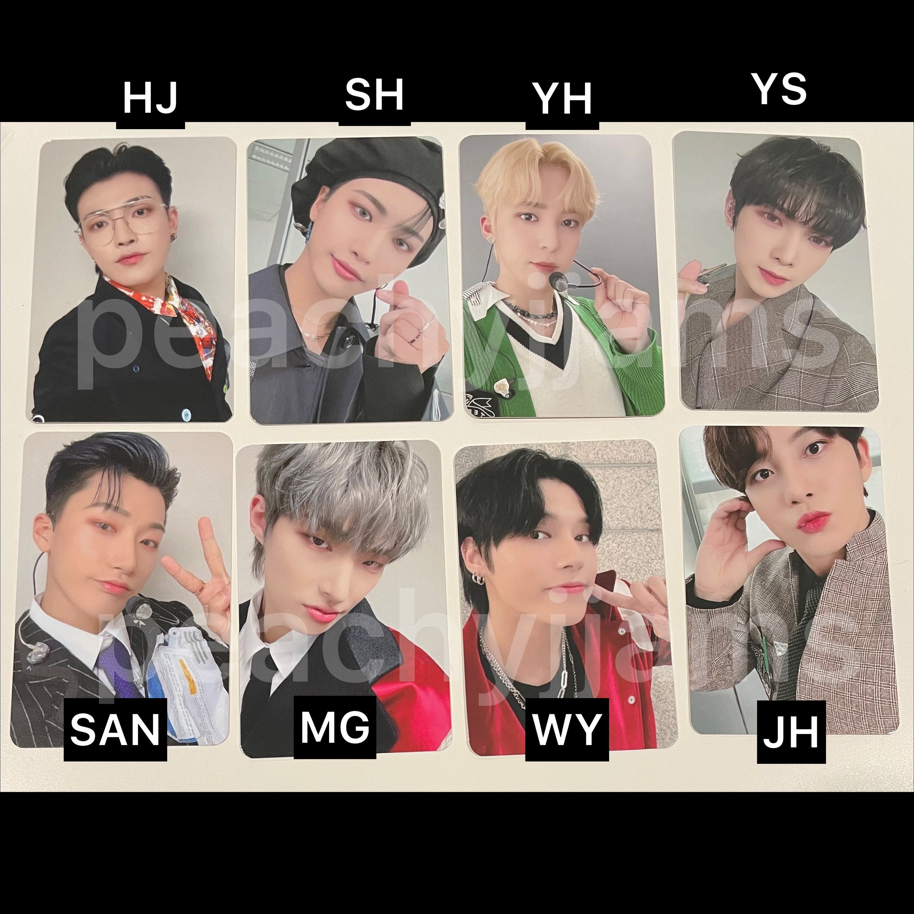Official ATEEZ Fever Epilogue MAKESTAR Photocards Pcs Hongjoong