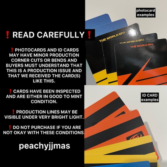 ATEEZ the World EP: 1 Movement Album Regular Limited Photocards