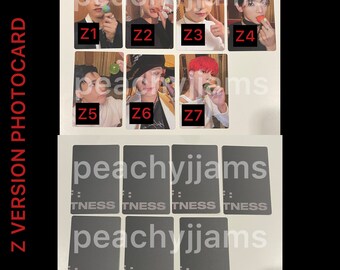 タレントカード ATEEZ POCA HONGJOONG SET Hong Joong Official Photocard Ateez Spin Off : From The