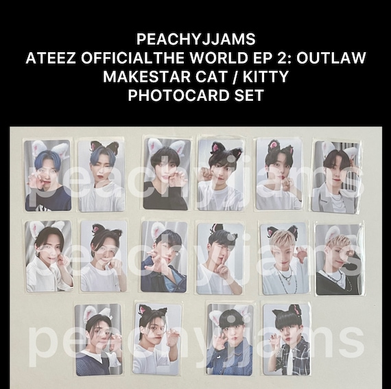 ATEEZ MAKESTAR ソンファ 猫耳 outlaw SEONGHWA ATEEZ MAKESTAR ソンファ 猫耳 outlaw SEONGHWA - メルカリ