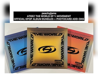 ATEEZ　WILL  ジョンホ直筆サイン入り【未開封】 ATEEZ [THE WORLD EP.1 : MOVEMENT] Seonghwa Autographed Signed