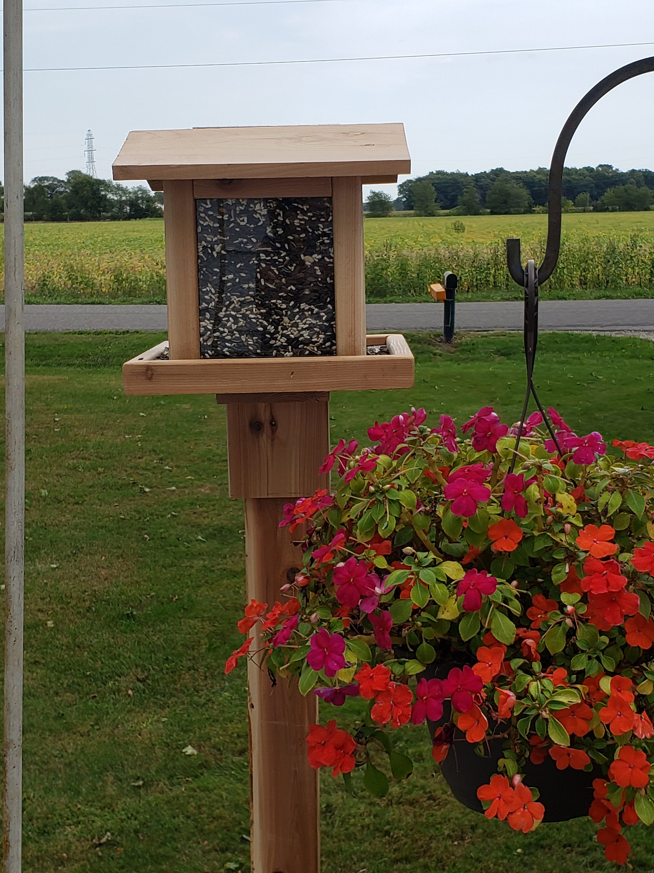 Large Bird Feeder Etsy