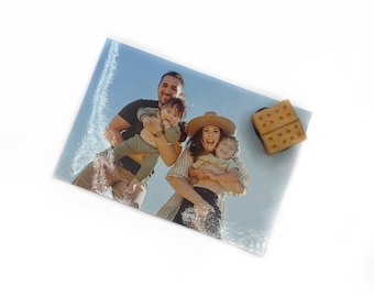 S’mores Dessert Magnet / Fun Birthday Gift for Foodie / Magnetic Miniature Food For Fridge / Realistic Clay Miniature /Quirky Kitchen Decor