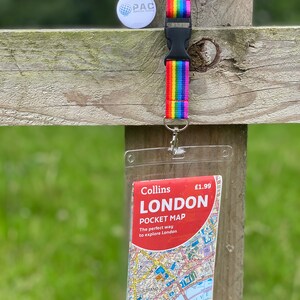 Rainbow Lanyard + London Conjunto de mapas