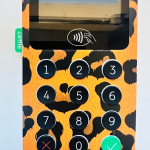 Zettle Kartenleser Leopardenfell