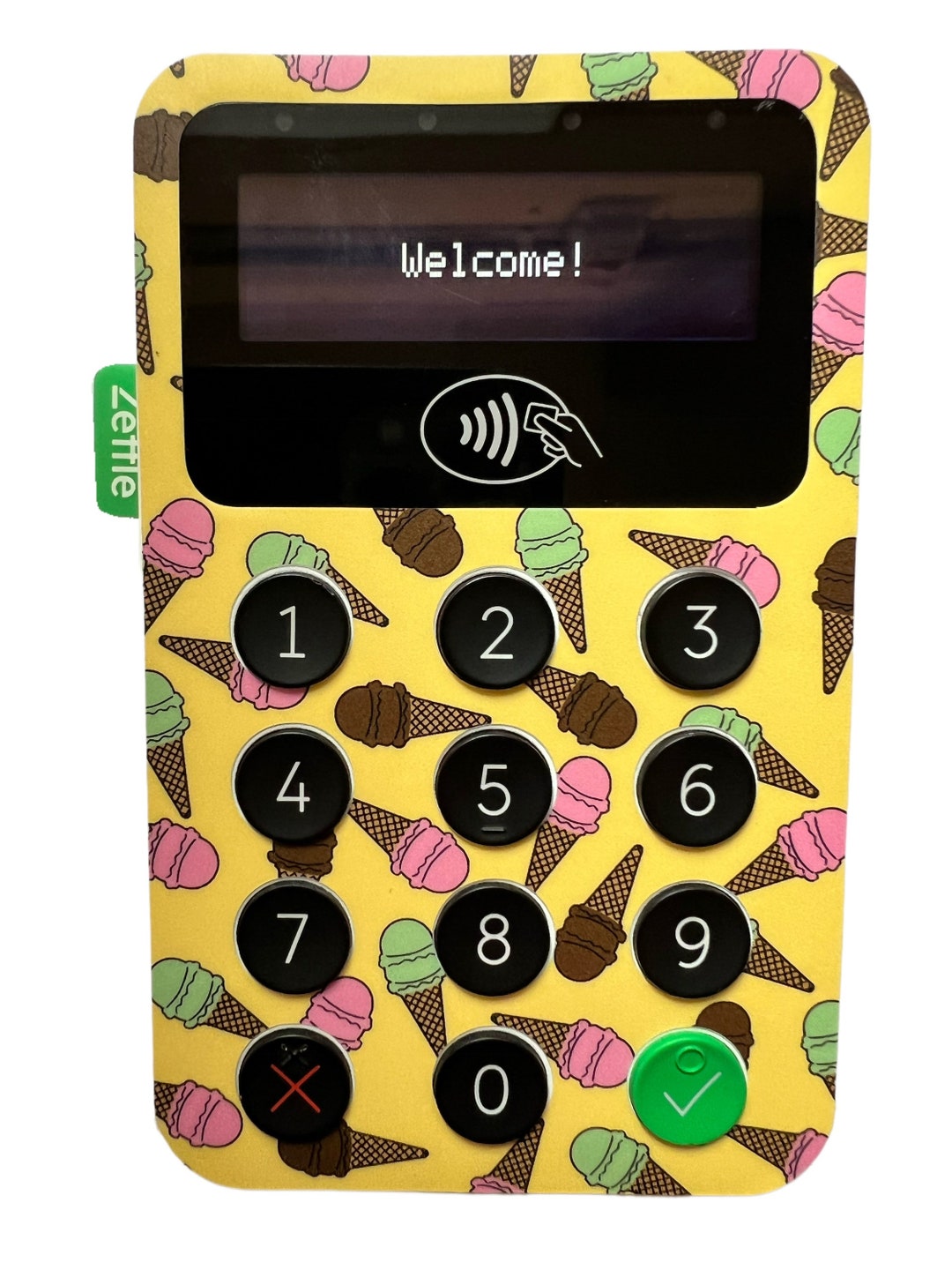 Exclusive Izettle Zettle , Custom Skin Wrap ICE CREAM Etsy UK