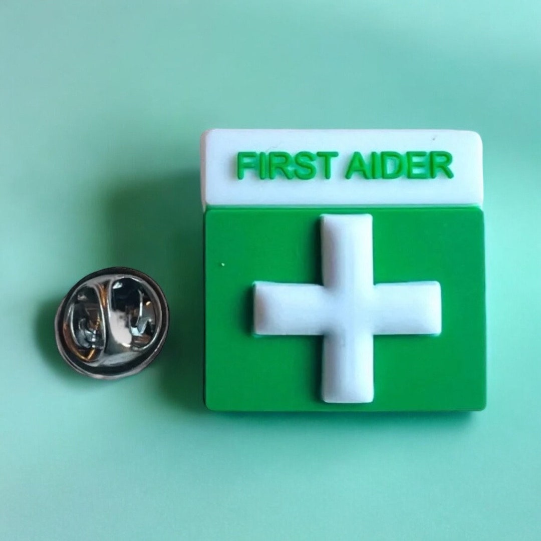Silicone 3D First Aid Pin Badge - Etsy Australia