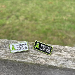 Mental Health Matters Pin Badge