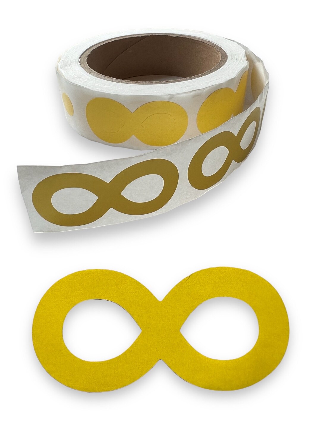 Autism Awareness Gold Infinity Sticker - Etsy Australia